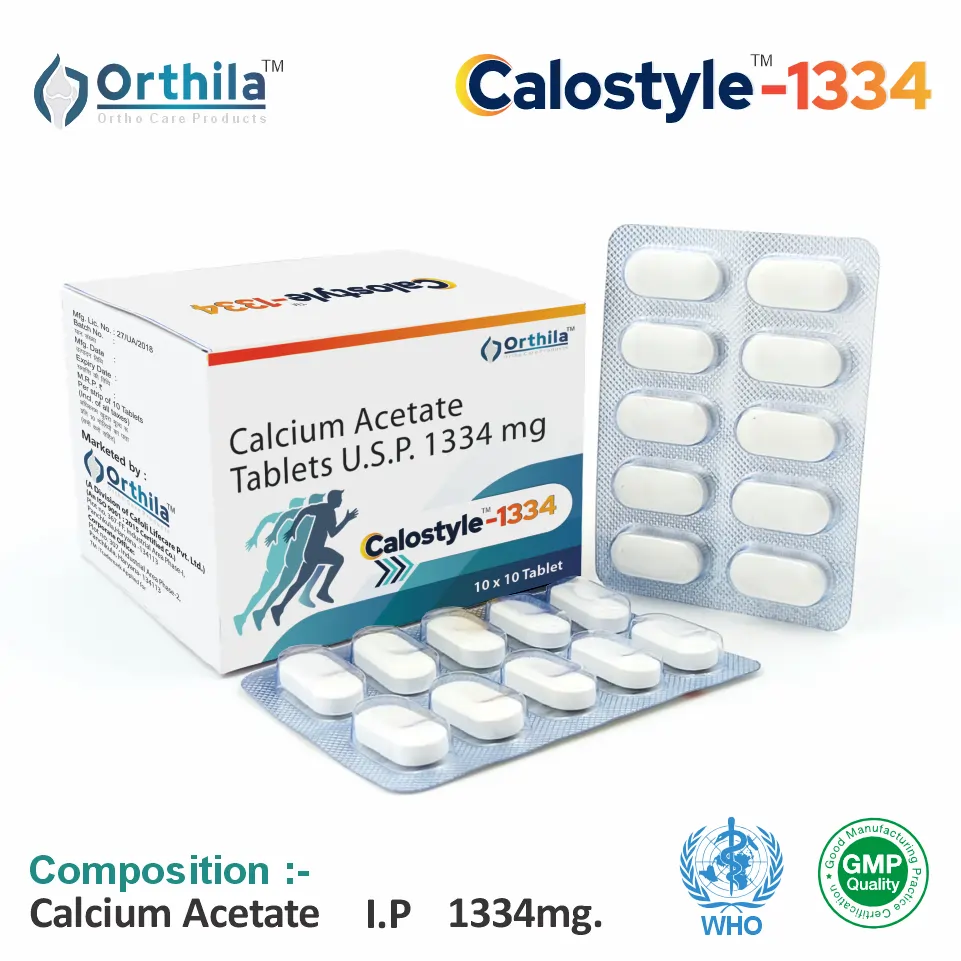 Calcium Acetate 1334 mg Tablet PCD Franchise